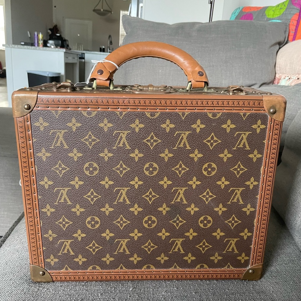 LOUIS VUITTON MONOGRAM CANVAS BOITE BOUTEILLES CASE